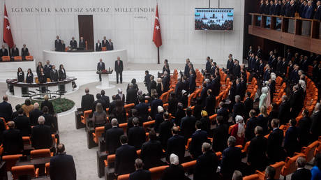 FILE PHOTO. Turkish Parliament