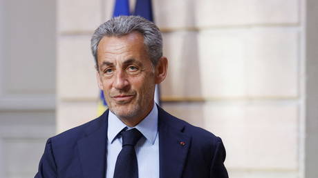FILE PHOTO: France's former president Nicolas Sarkozy