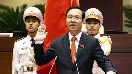 Vietnamese President Vo Van Thuong