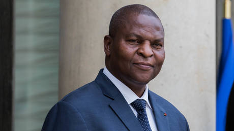 President of the Central African Republic Faustin Archange Touadera.