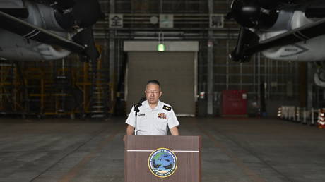 FILE PHOTO: Japan Ground Self-Defense Force Chief of Staff Gen. Yoshihide Yoshida