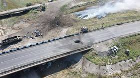 乌克兰用北约提供的导弹袭击克里米亚的桥梁