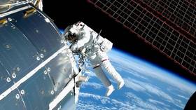 Russian cosmonauts perform spacewalk outside ISS