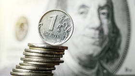 Ruble sinks to new low