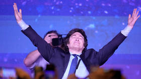 Libertarian scores upset win in Argentina presidential primary