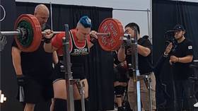 Trans powerlifter sets unofficial women's world record
