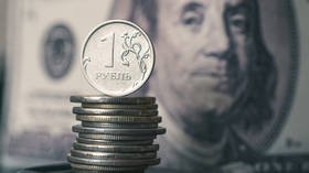 Ruble strengthens as central bank takes action