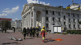 Kiev blames Russia for deadly strike