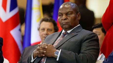 Central African Republic President Faustin-Archange Touadera.