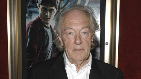 Michael Gambon attends the premiere of 'Harry Potter and the Half Blood Prince' in New York City, July 9, 2009