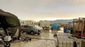Burning Man attendees stranded (VIDEOS)
