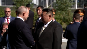 Putin meets Kim Jong-un at Russia’s Vostochny Cosmodrome (VIDEO)