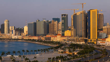FILE PHOTO: View over the new Marginal promenade called avenida 4 de fevereiro, Luanda Province, Luanda, Angola.