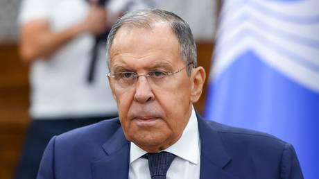 Russian Foreign Minister Sergey Lavrov