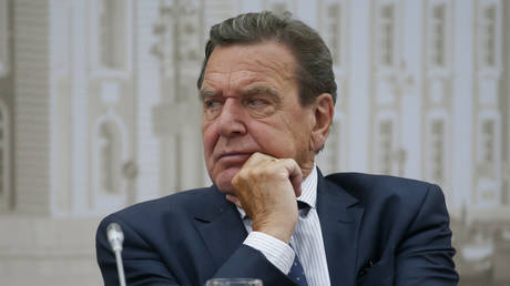 Former German Chancellor Gerhard Schroeder.
