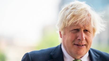 FILE PHOTO: Former UK Prime Minister Boris Johnson