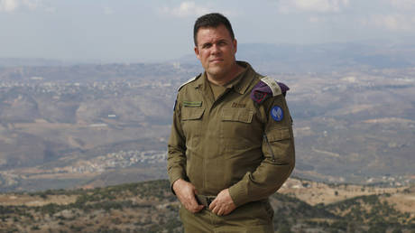 Israeli Army Spokesperson for International Media, Lieutenant Colonel Jonathan Conricus.