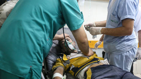 Gaza hospital system has ‘completely collapsed’ – official