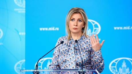 Foreign Ministry’s spokeswoman Maria Zakharova