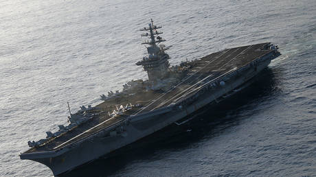 FILE PHOTO: USS Dwight D. Eisenhower