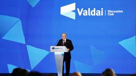 WATCH AND READ IN FULL: Putin’s Valdai Discussion Club speech