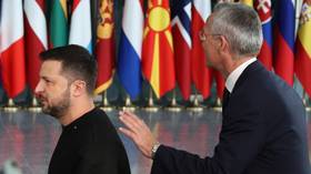 Zelensky makes unannounced visit to NATO HQ
