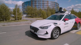 Russian tech giant celebrates ‘Europe’s first’ driverless car