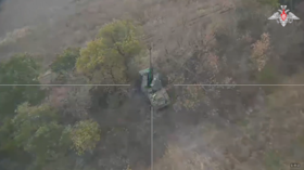 WATCH rare Czech howitzer hit by Russian drone in Ukraine