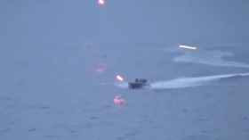 Russian Navy intercepts Ukrainian sea drones near Crimea