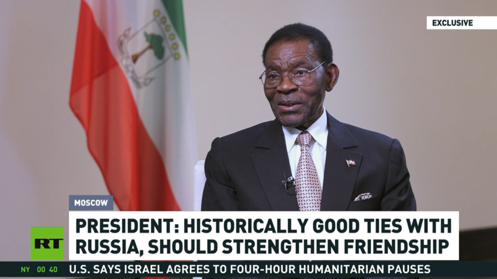 Rt Interview Equatorial Guinea's leader discusses ties with Russia and African ...