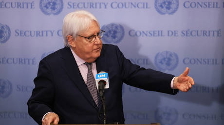 United Nations under-secretary-general for Humanitarian Affairs and emergency relief coordinator Martin Griffiths