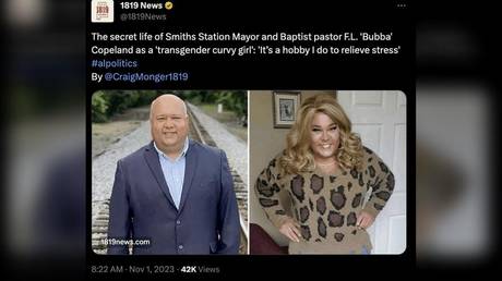 Alabama mayor dies by suicide after outing as cross-dresser