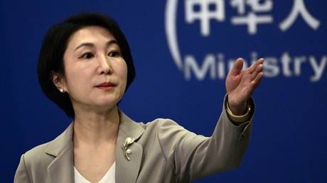FILE PHOTO: Chinese Foreign Ministry spokeswoman Mao Ning.