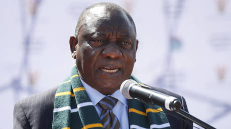 President of South Africa Cyril Ramaphosa.