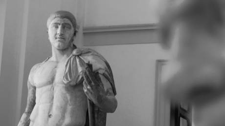 FILE PHOTO: Statue of Elagabalus as Hercules.
