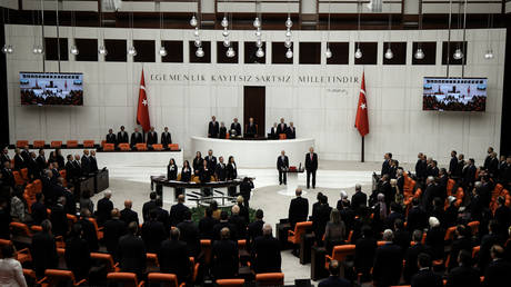 FILE PHOTO. Grand National Assembly of Turkey.