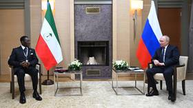 Putin meets with president of Equatorial Guinea