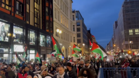 Thousands demonstrate for Palestine in Berlin (video)