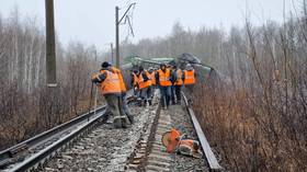Russia launches probe into ‘terrorist act’ after train derailment