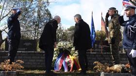 WWI monument shifted for NATO tribute