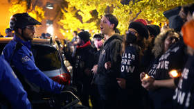 Pro-Palestinian protest leads to lockdown at US Capitol