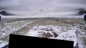 Russian drone destroys fortified Ukrainian position (VIDEO)