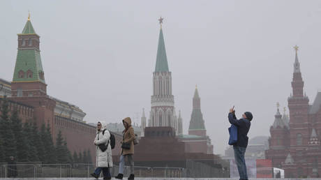 File photo: The Moscow Kremlin and the Red Square, October 2023