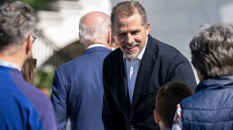 Hunter Biden attends a White House event in April.