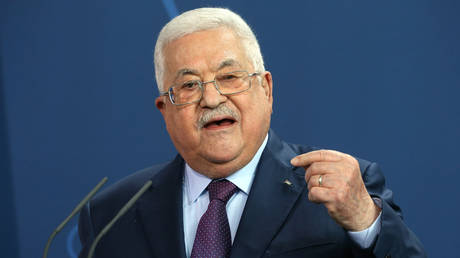President of the Palestinian Authority Mahmoud Abbas.