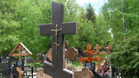 File photo: A Russian cemetery