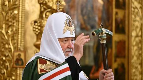 FILE PHOTO: Patriarch Kirill of Moscow and All Russia