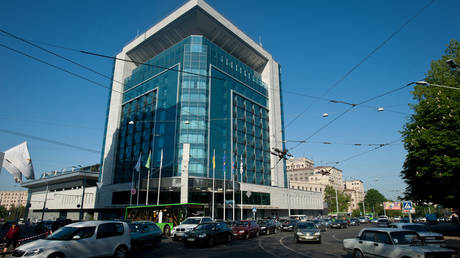 FILE PHOTO. The Kharkov Palace Hotel.