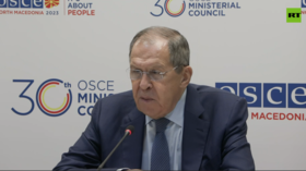 Lavrov speaks to media following OSCE Ministerial Council
