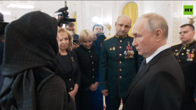 LATEST: Putin speaks to Heroes of Russia recipients
